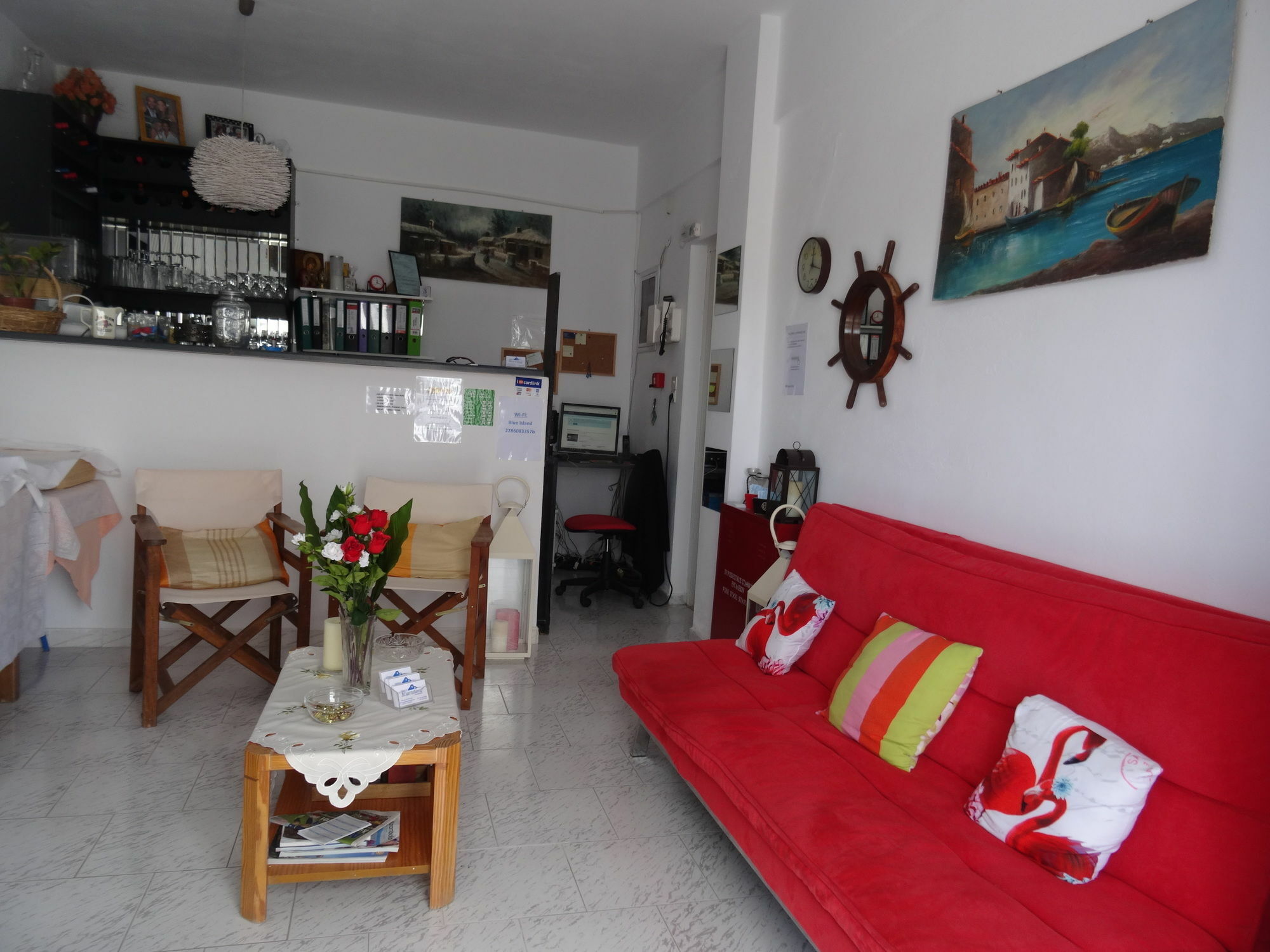 Aparthotel Bella Sant à Períssa Extérieur photo